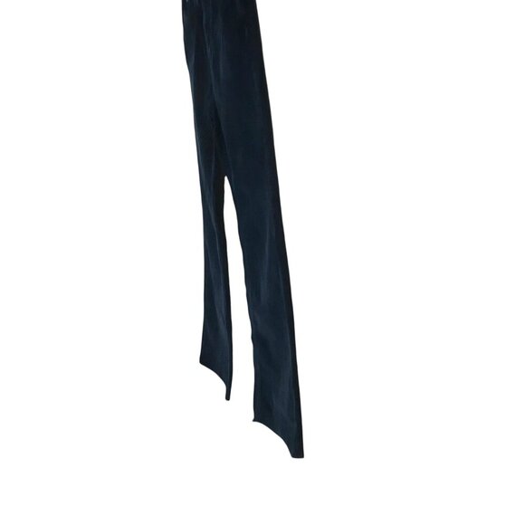 Denim Forum The Marianne  High Rise Flare Navy Blue Corduroy Pants Size 27 - Picture 4 of 8